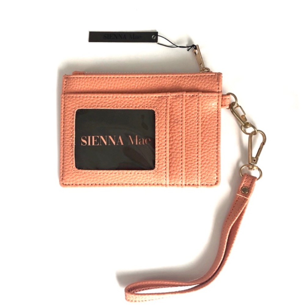 Sienna Mae wallet with detachable wrist band/key chain! Coral color, NWT